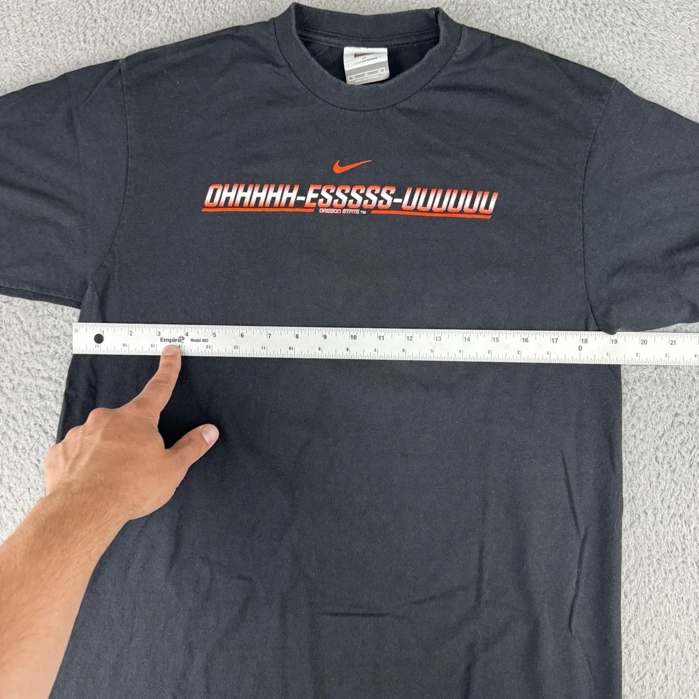 Oregon State Beavers Shirt Vintage Nike Gray Tag Men's‎ Size Medium Osu Y2k